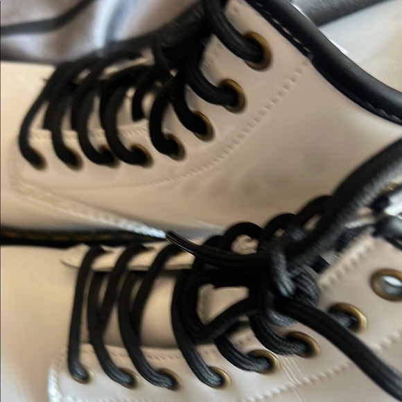 Dr. Martens White Lace Up Boots‎ - Picture 10 of 15